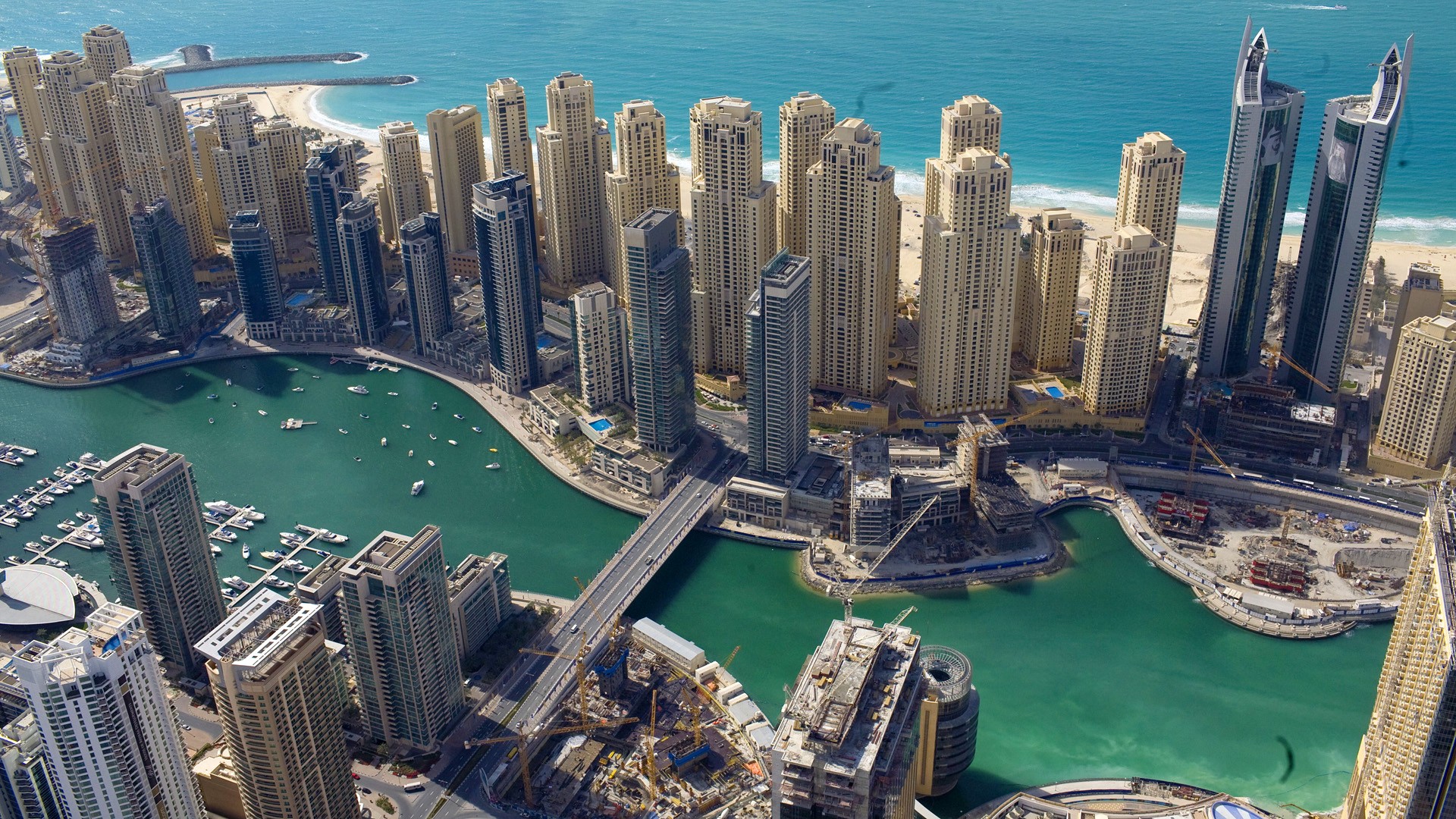 cityscapes, Dubai, United, Arab, Emirates, Marina, Sea, Shorelines, Jumeirah, Beach, Residence Wallpaper