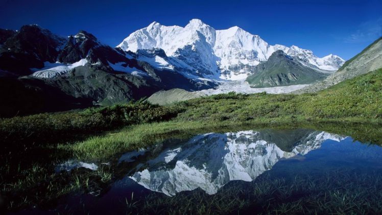 peak, Glacier, Tibet HD Wallpaper Desktop Background