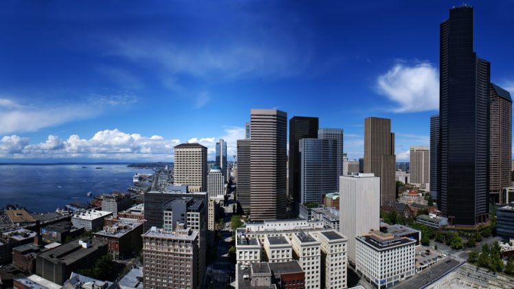 cityscapes, Grunge, Seattle, Tagnotallowedtoosubjective, Cities HD Wallpaper Desktop Background