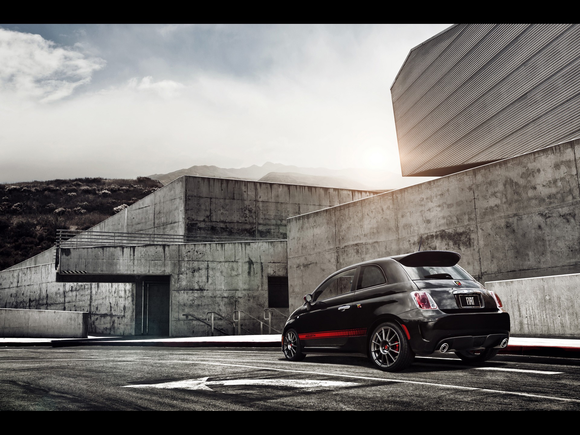 fiat, 500, Abarth Wallpaper