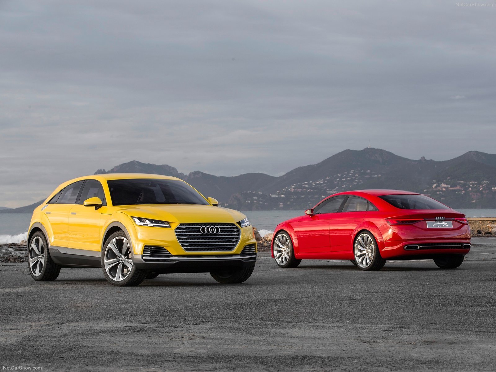 2014, Audi, Tt, Offroad, Concept, Cars Wallpaper