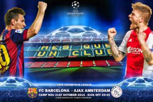 fc barcelona vs ajax amsterdam 2014 15 champions league