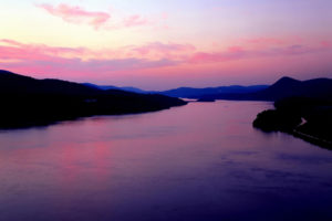purple, River