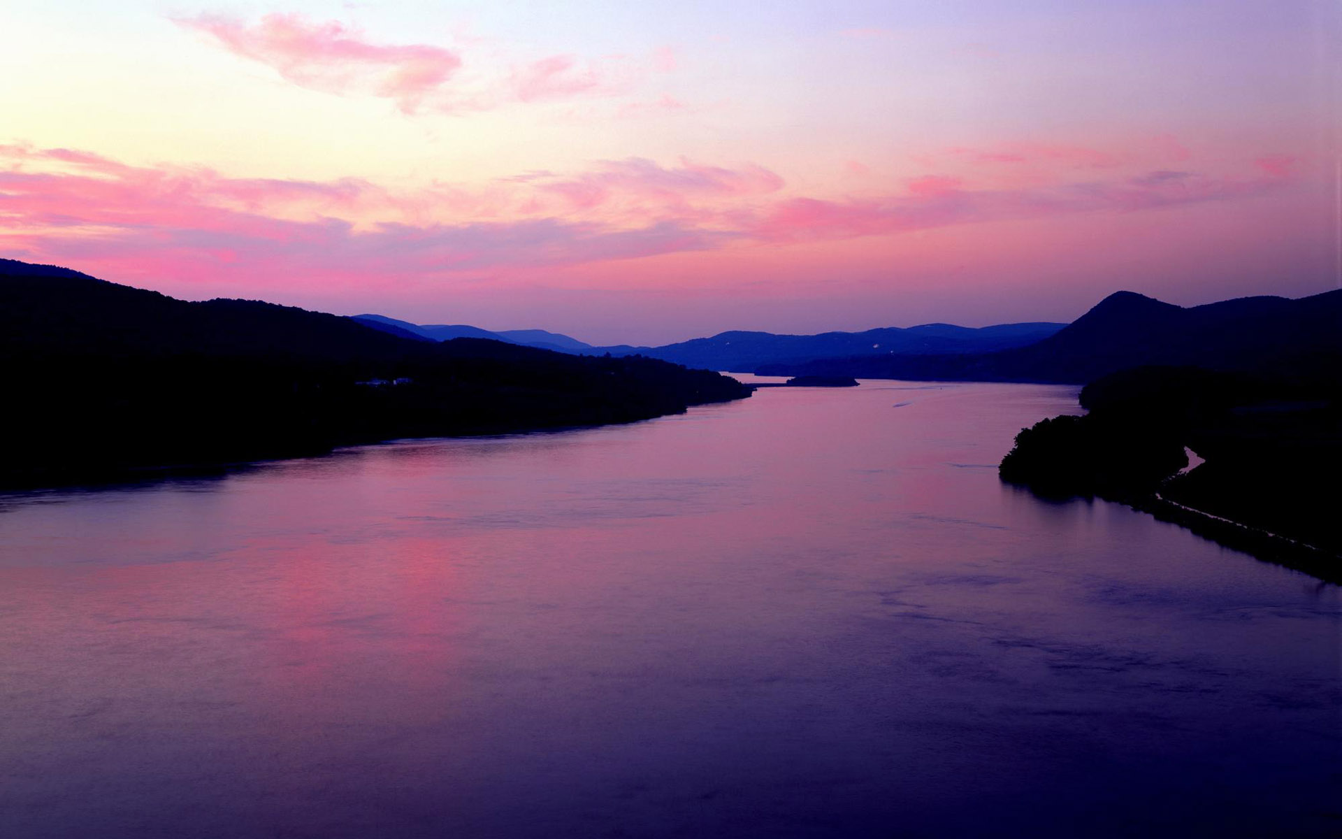 purple, River Wallpaper