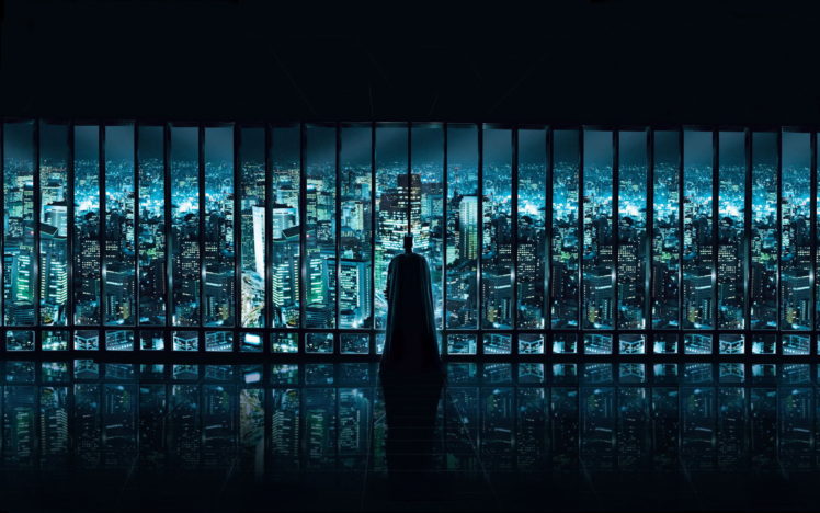 batman, Watching HD Wallpaper Desktop Background