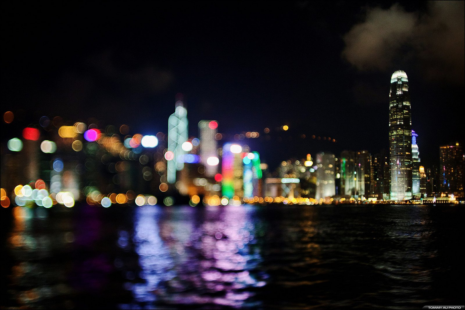 architecture, Bridge, Buildings, Cities, Cityscape, Contrast, Empire, Lights, Night, Panorama, Place, Rivers, Scenic, Shift, Skyline, Skyscrapers, View, Water, Window, World, China, Honkong Wallpaper