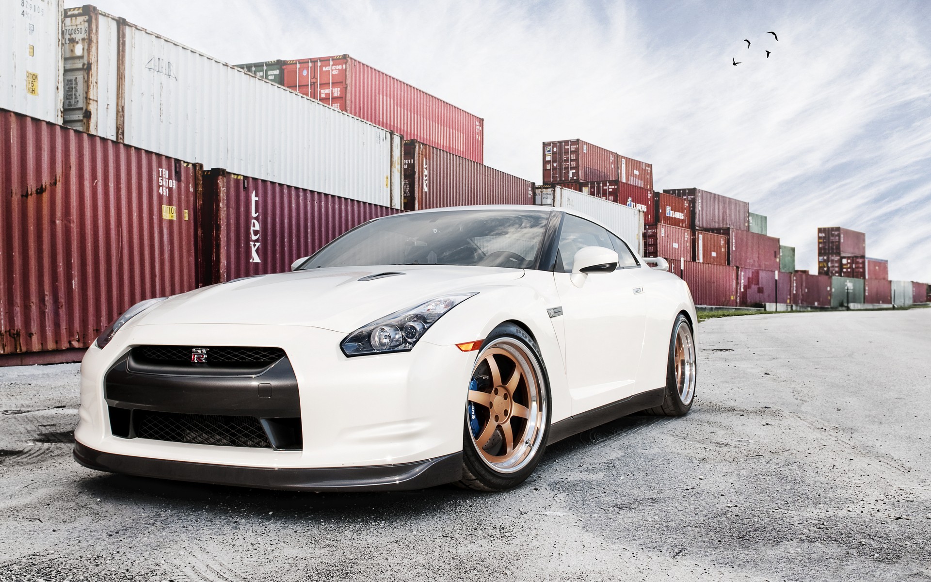 cars, Nissan, Vehicles, White, Cars, Gt r, Containers, Nissan, Gt r Wallpaper