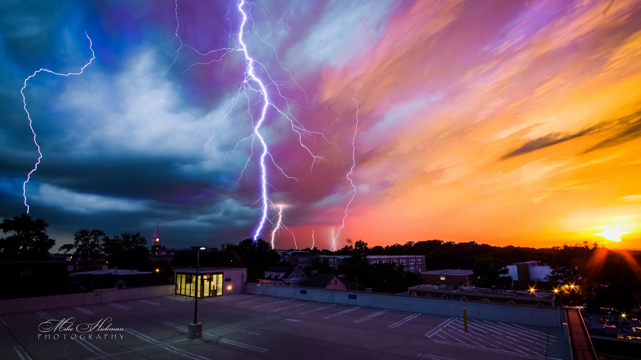 lightning, Night, Light, Nature, Storm, Cities, Sky, Landscapes, Electricity, Skyscapes Wallpaper