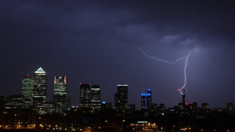 lightning, Night, Light, Nature, Storm, Cities, Sky, Landscapes, Electricity, Skyscapes HD Wallpaper Desktop Background