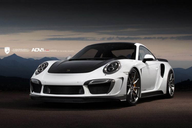 2014, Adv1, Porsche, 991, Turbo, Topcar, White, Supercars, Wheels HD Wallpaper Desktop Background