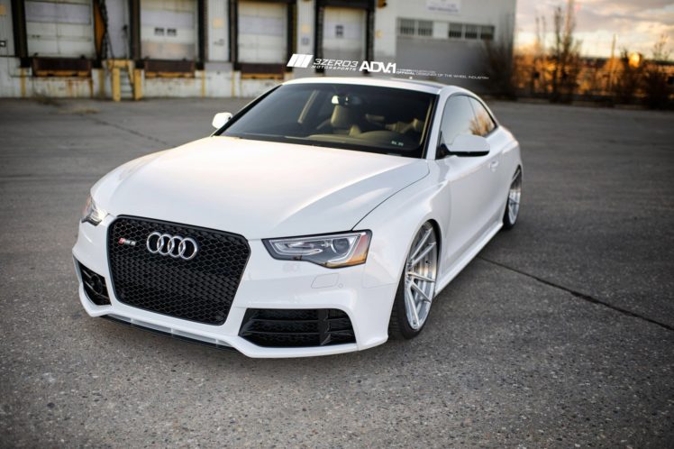 2014, Adv1, Audi, Rs5, White, Supercars, Wheels HD Wallpaper Desktop Background