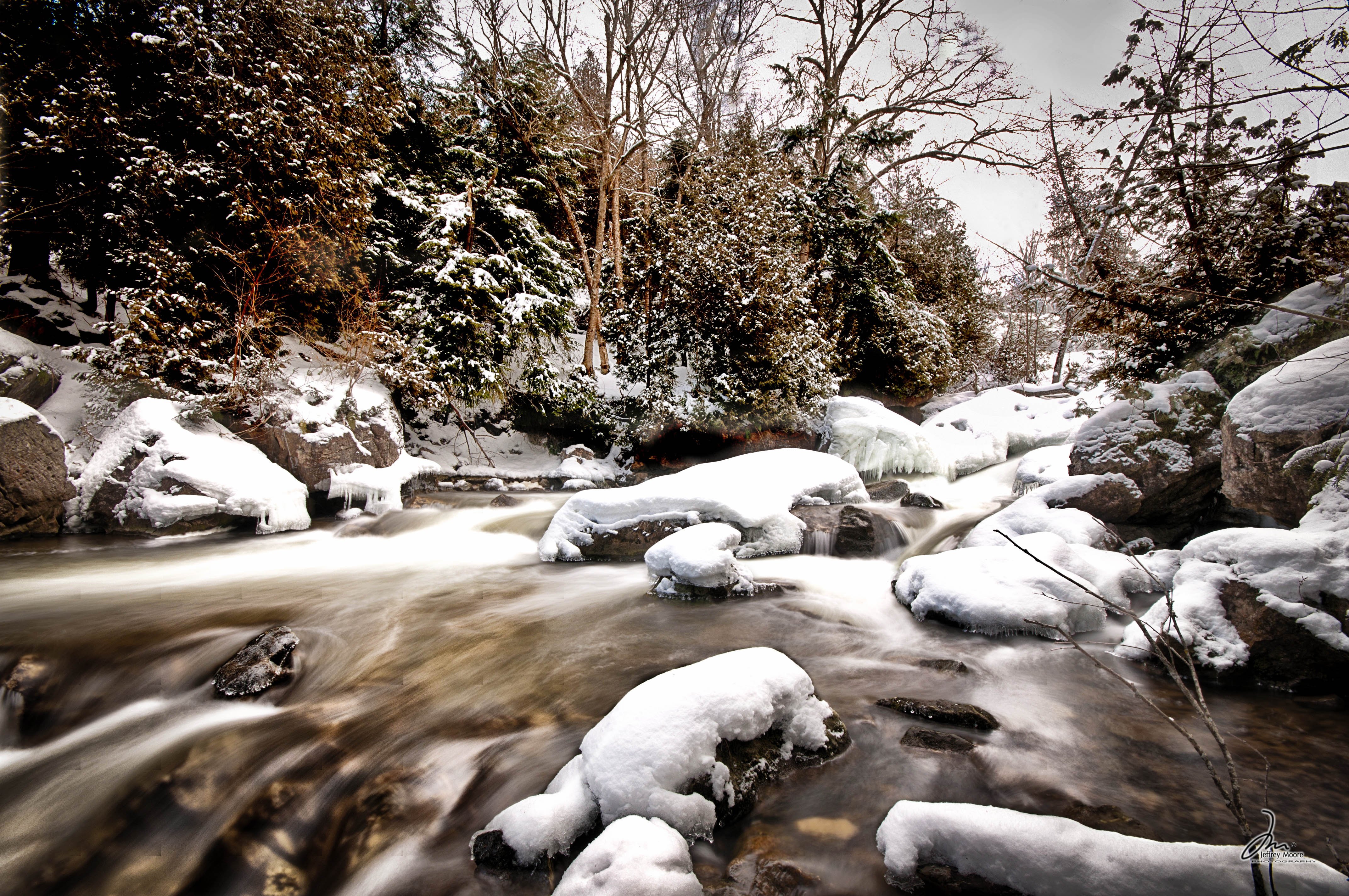 forests, Landscapes, Nature, Rivers, Trees, Waterfalls, Canada Wallpaper