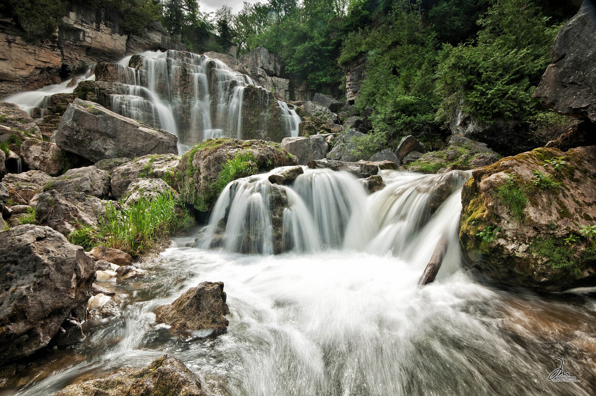 forests, Landscapes, Nature, Rivers, Trees, Waterfalls, Canada Wallpaper
