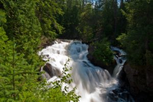 forests, Landscapes, Nature, Rivers, Trees, Waterfalls, Canada