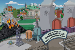 nuclear, The, Simpsons, Power, Plants, Springfield