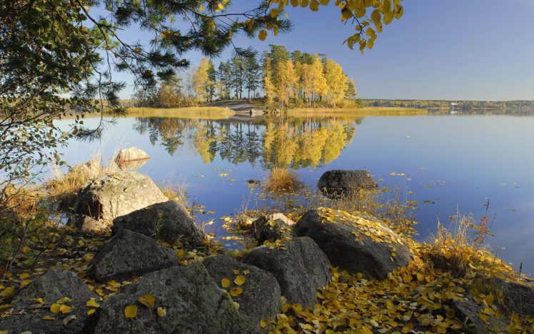 landscapes, Nature, Trees, Lakes HD Wallpaper Desktop Background