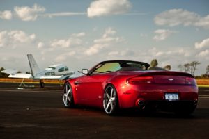 clouds, Cars, Aston, Martin, Runway, Planes, Vehicles, Supercars, Tuning, Wheels, Racing, Sports, Cars, Aston, Martin, Vantage, Luxury, Sport, Cars, Speed, Automobiles