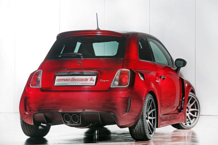 2014, Romeo, Ferraris, Fiat, 500, Cinquone, Cars, Tuning HD Wallpaper Desktop Background
