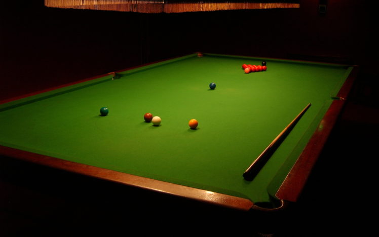 balls, Billiards, Sport, Cue, Snooker, Table, Chandelier, Pool, Lights HD Wallpaper Desktop Background
