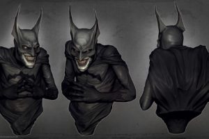 batman, Joker, Creepy, Dark, Comics, Mask