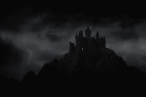castle, Creepy, Dark, Haunted, Sky, Clouds, Halloween, Buildings, Fantasy
