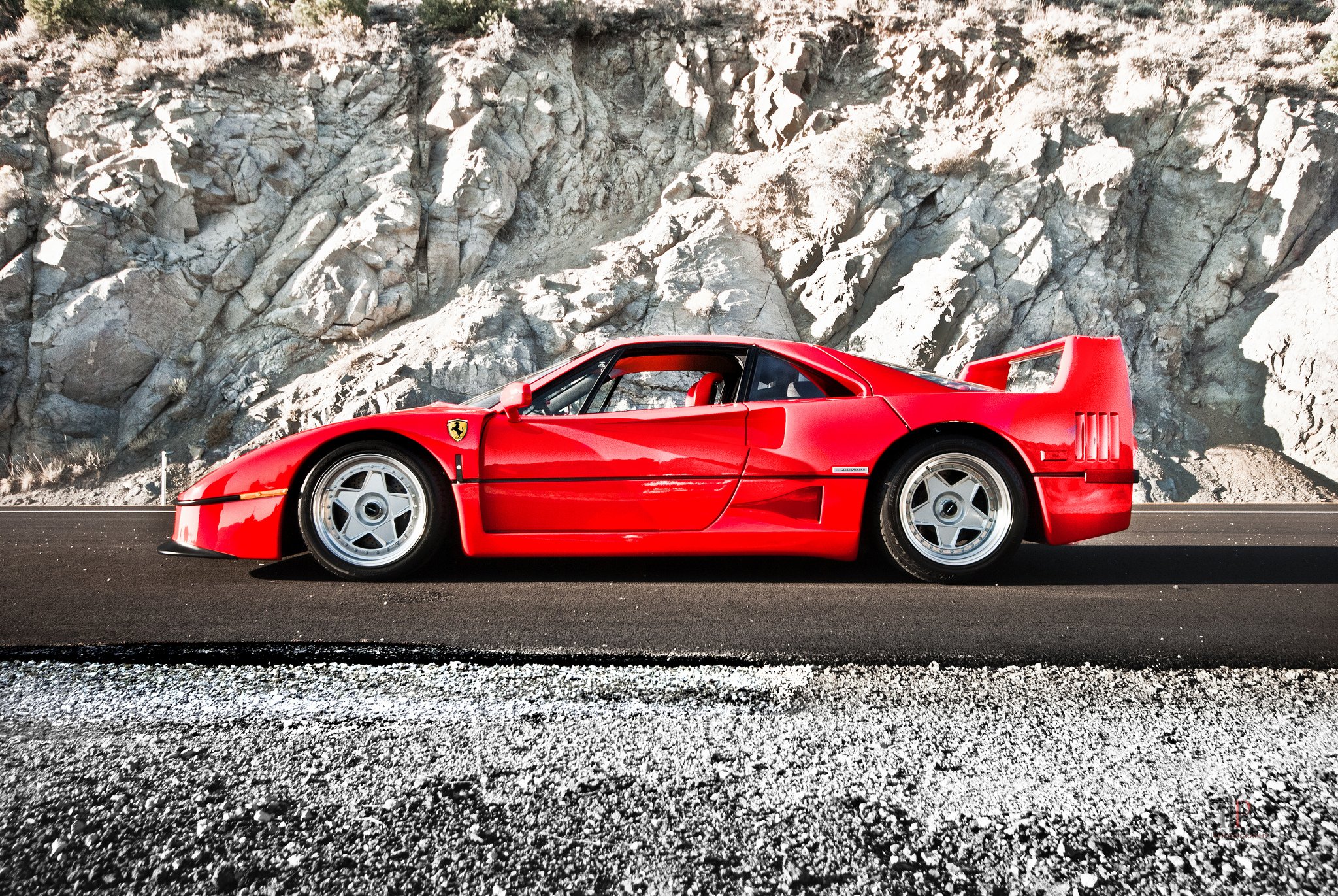 ferrari, F40, Supercars, Cars, Red, Italia Wallpaper
