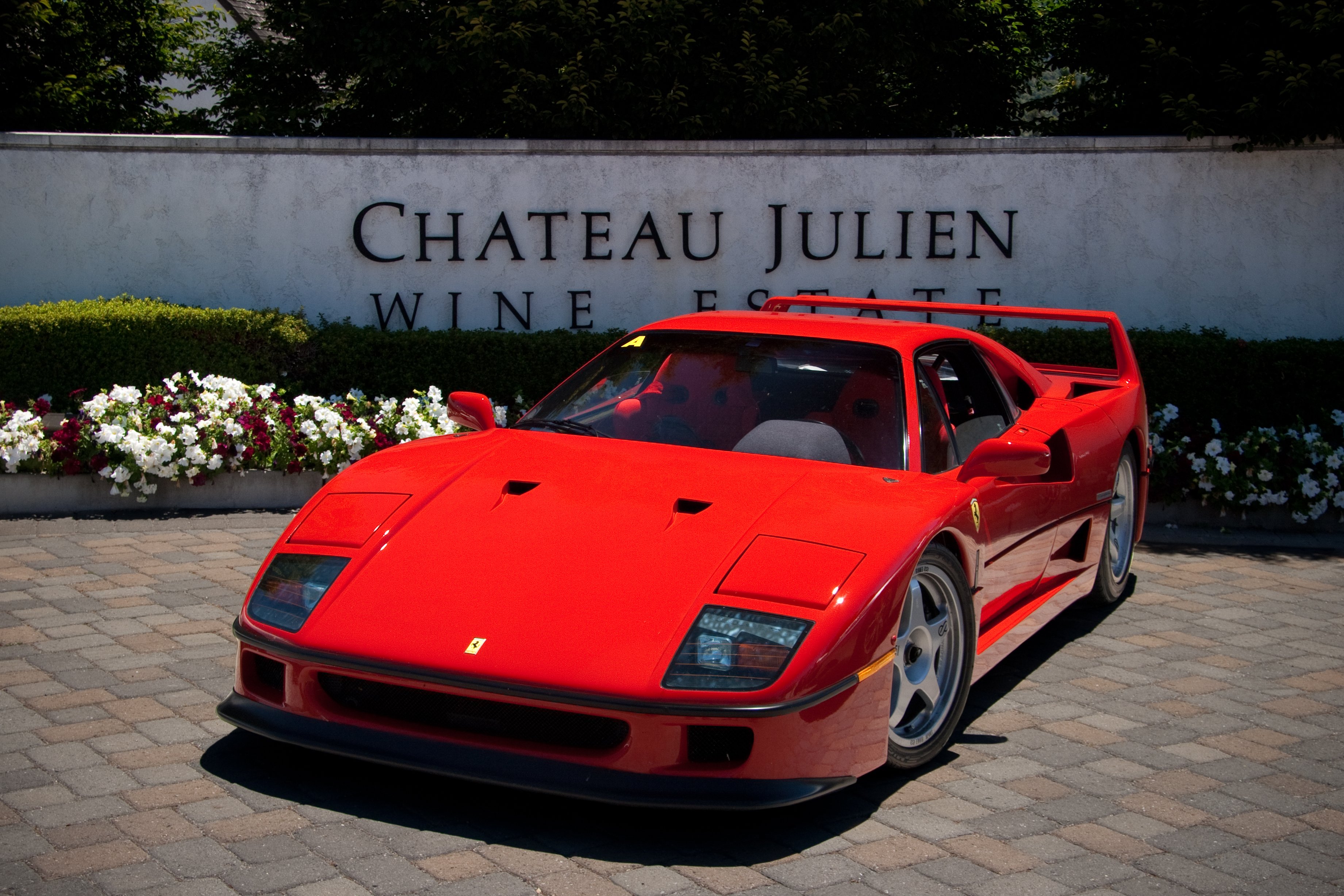 ferrari, F40, Supercars, Cars, Red, Italia Wallpaper