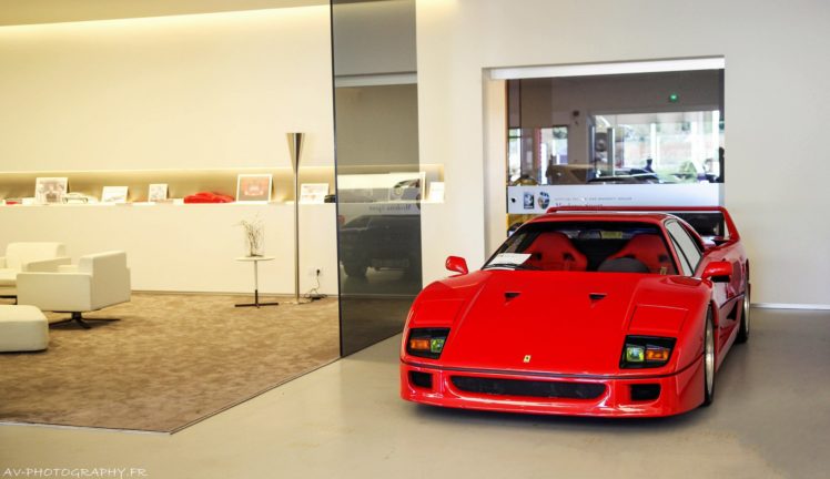 ferrari, F40, Supercars, Cars, Red, Italia HD Wallpaper Desktop Background