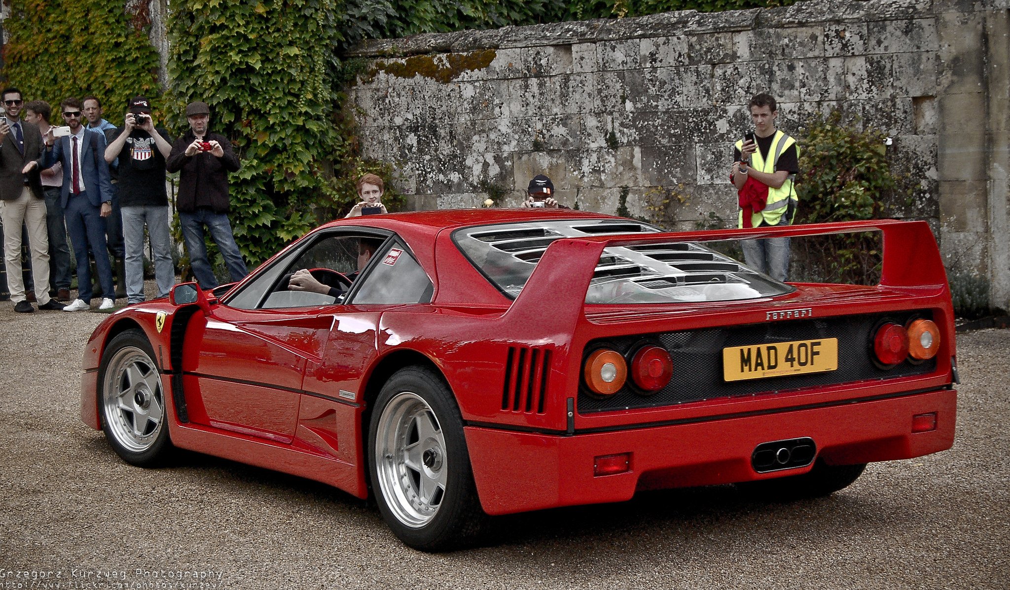 ferrari, F40, Supercars, Cars, Red, Italia Wallpaper