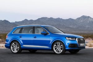 2015, Audi, Q7, Cars, Suv, Germany, Blue
