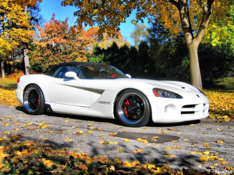 dodge, Gts, Muscle, Srt, Supercar, Viper, Cars, Usa, White HD Wallpaper Desktop Background
