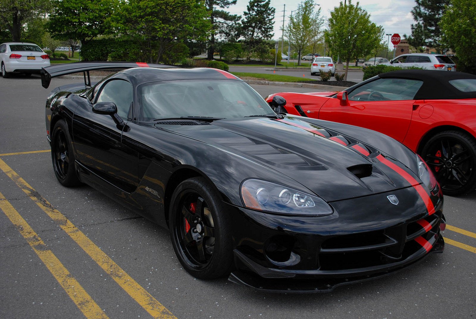 dodge, Gts, Muscle, Srt, Supercar, Viper, Cars, Usa, Black Wallpaper