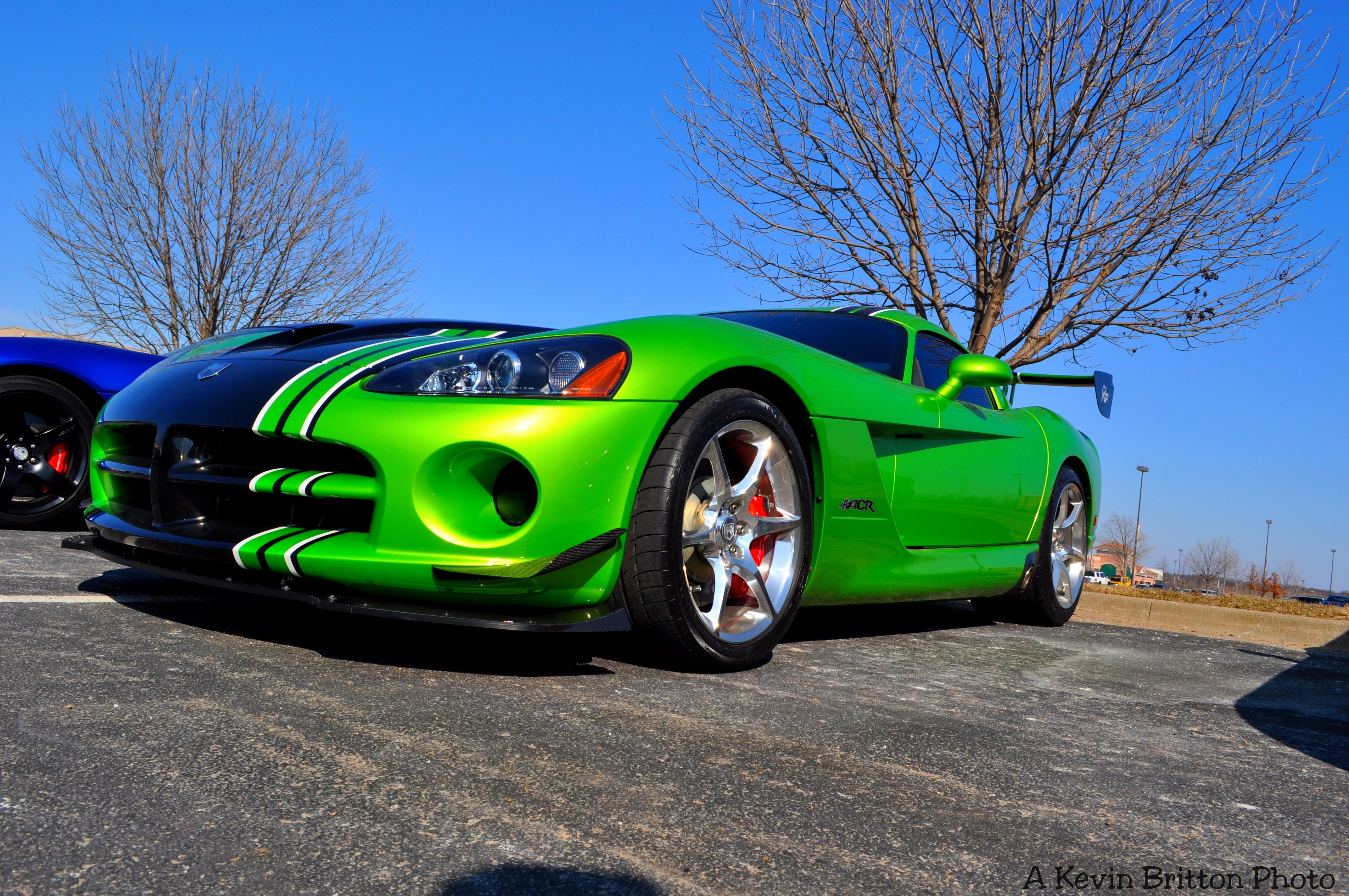 dodge, Gts, Muscle, Srt, Supercar, Viper, Cars, Usa, Blue, Green, Vert Wallpaper