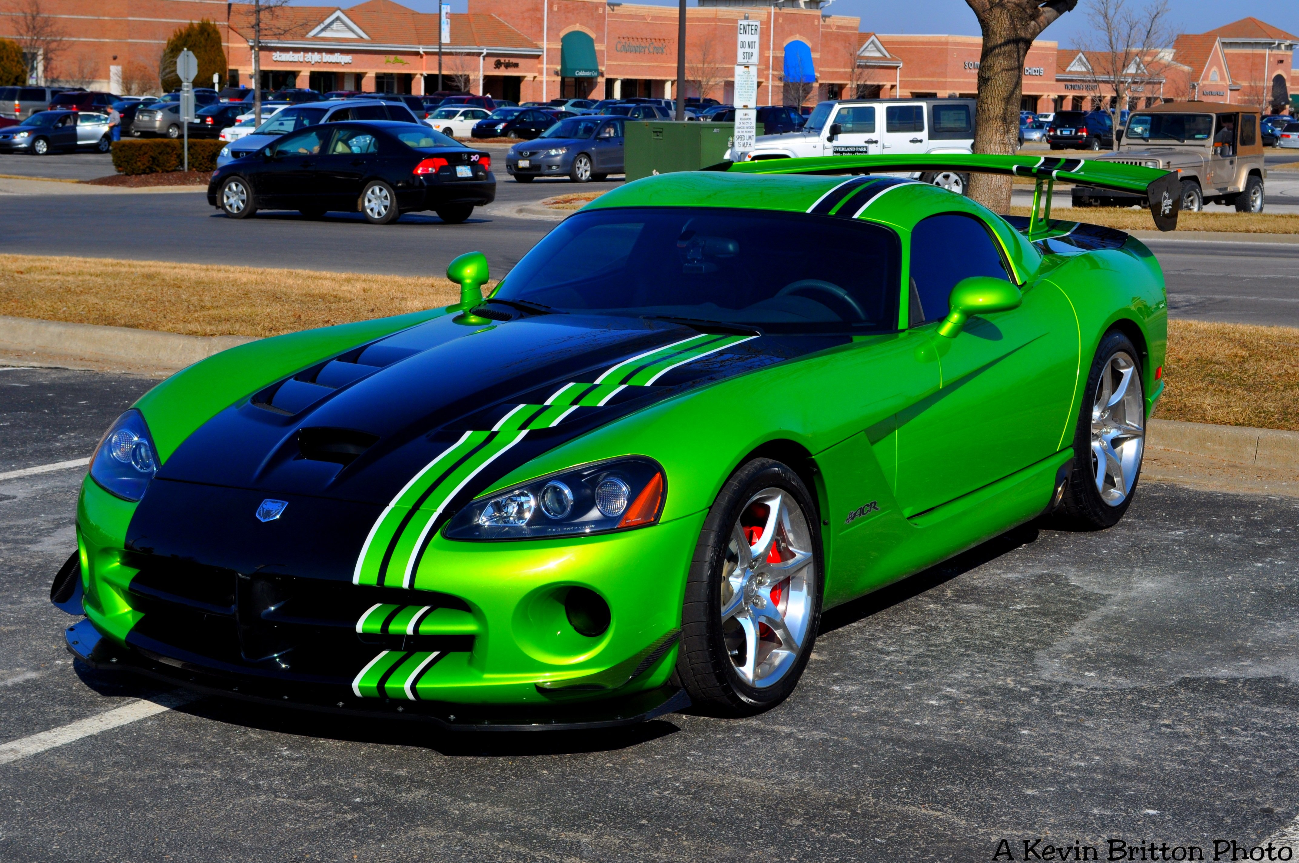 dodge, Gts, Muscle, Srt, Supercar, Viper, Cars, Usa, Blue, Green, Vert Wallpaper