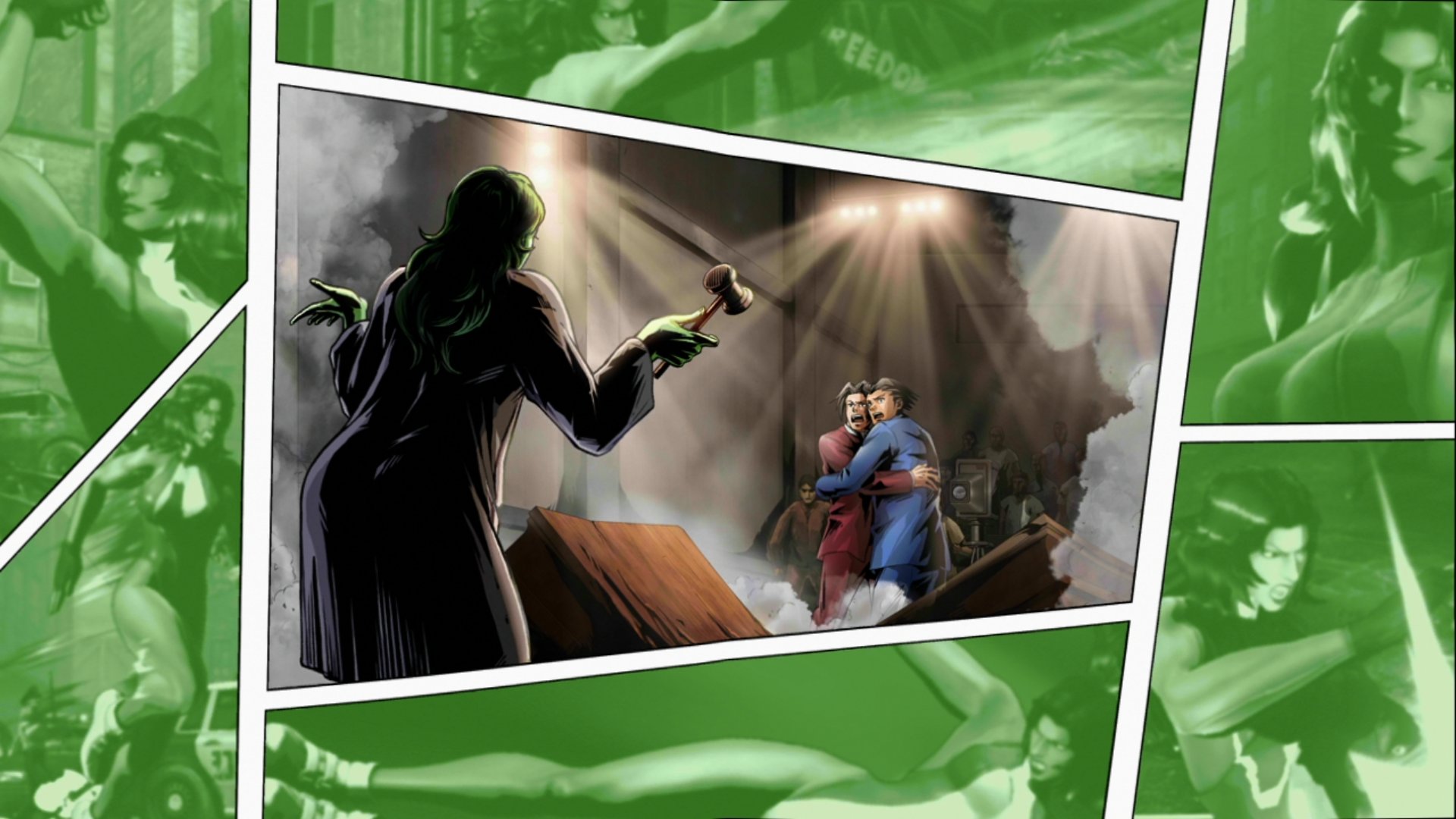 she hulk, Marvel, Comics, Superhero, Hulk, She Wallpaper