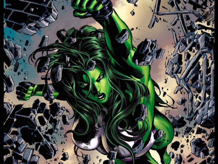 she hulk, Marvel, Comics, Superhero, Hulk, She HD Wallpaper Desktop Background