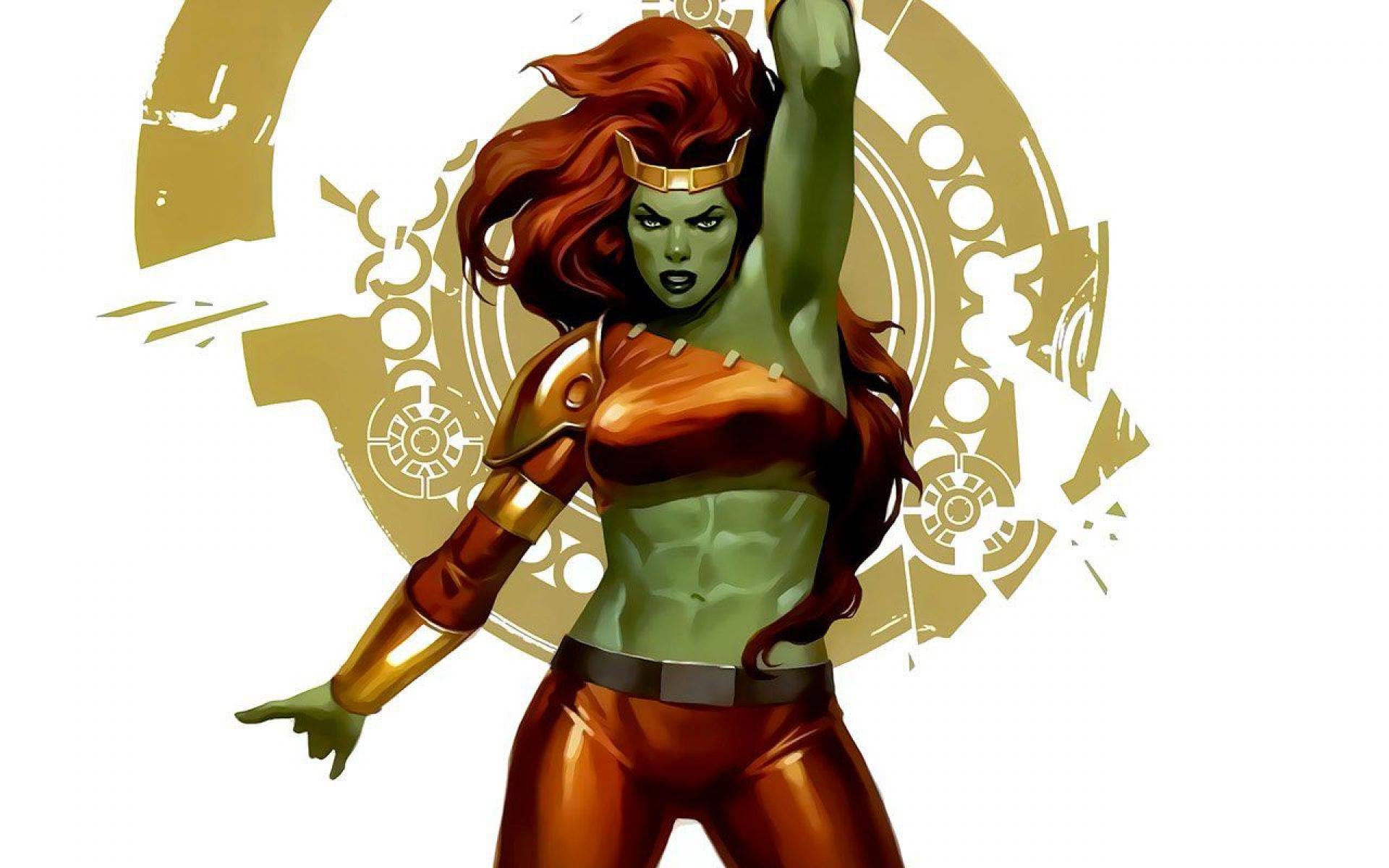she hulk, Marvel, Comics, Superhero, Hulk, She Wallpaper