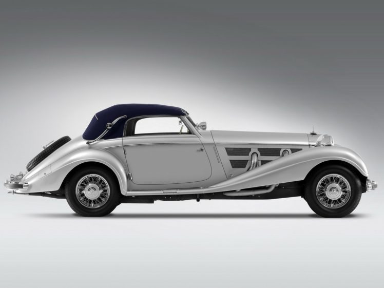 1937, Mercedes, Benz, 540k, Cabriolet, A, Luxury, Retro HD Wallpaper Desktop Background