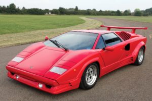 1988 90, Lamborghini, Countach, 25th anniversary, Supercar