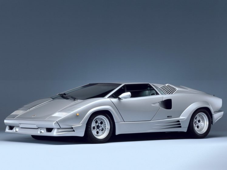 1988 90, Lamborghini, Countach, 25th anniversary, Supercar HD Wallpaper Desktop Background