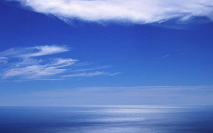 clouds, Skies, Sea HD Wallpaper Desktop Background