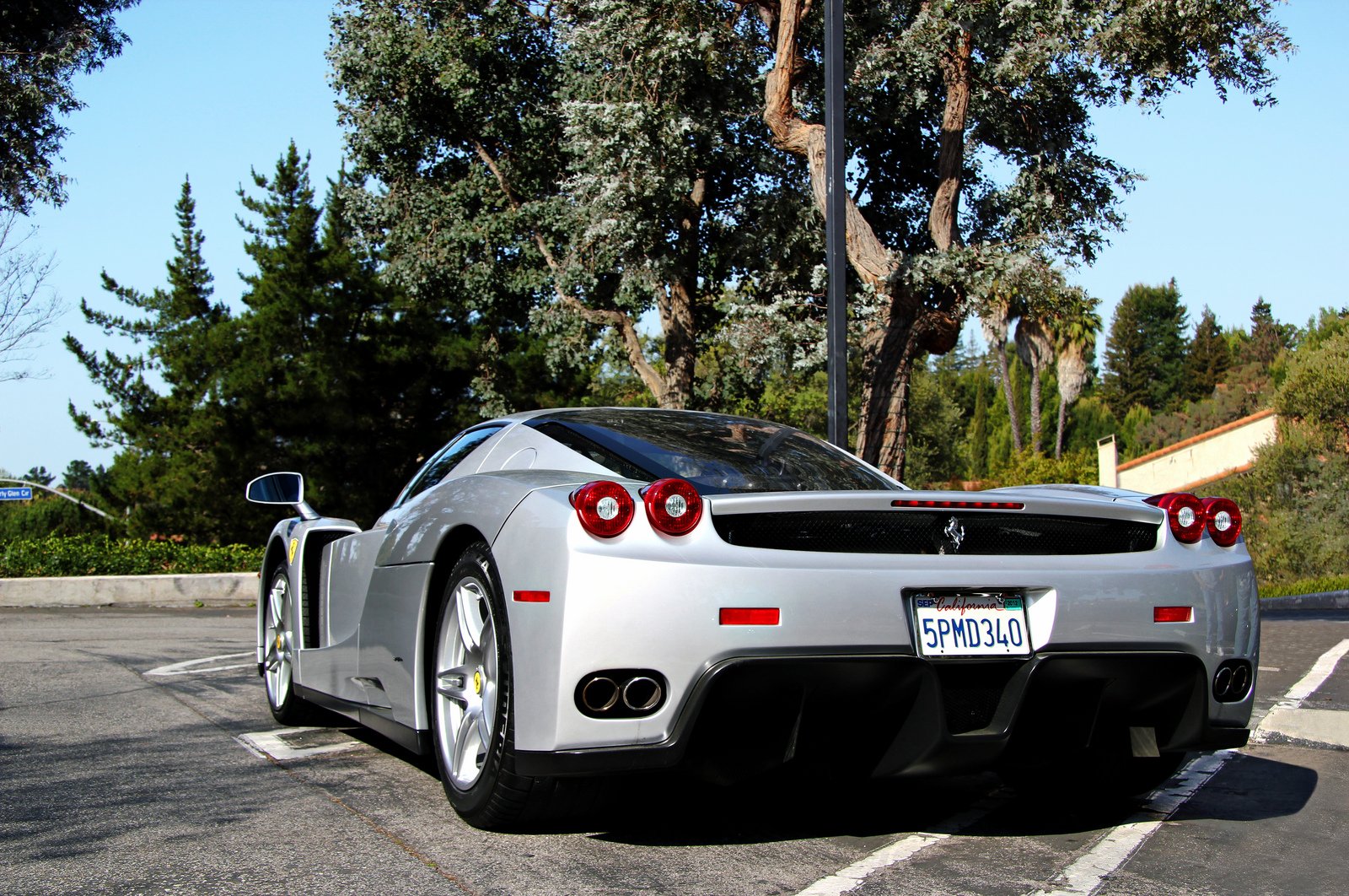 ferrari, Enzo, Supercars, Cars, Italia, Grey, Gris Wallpaper