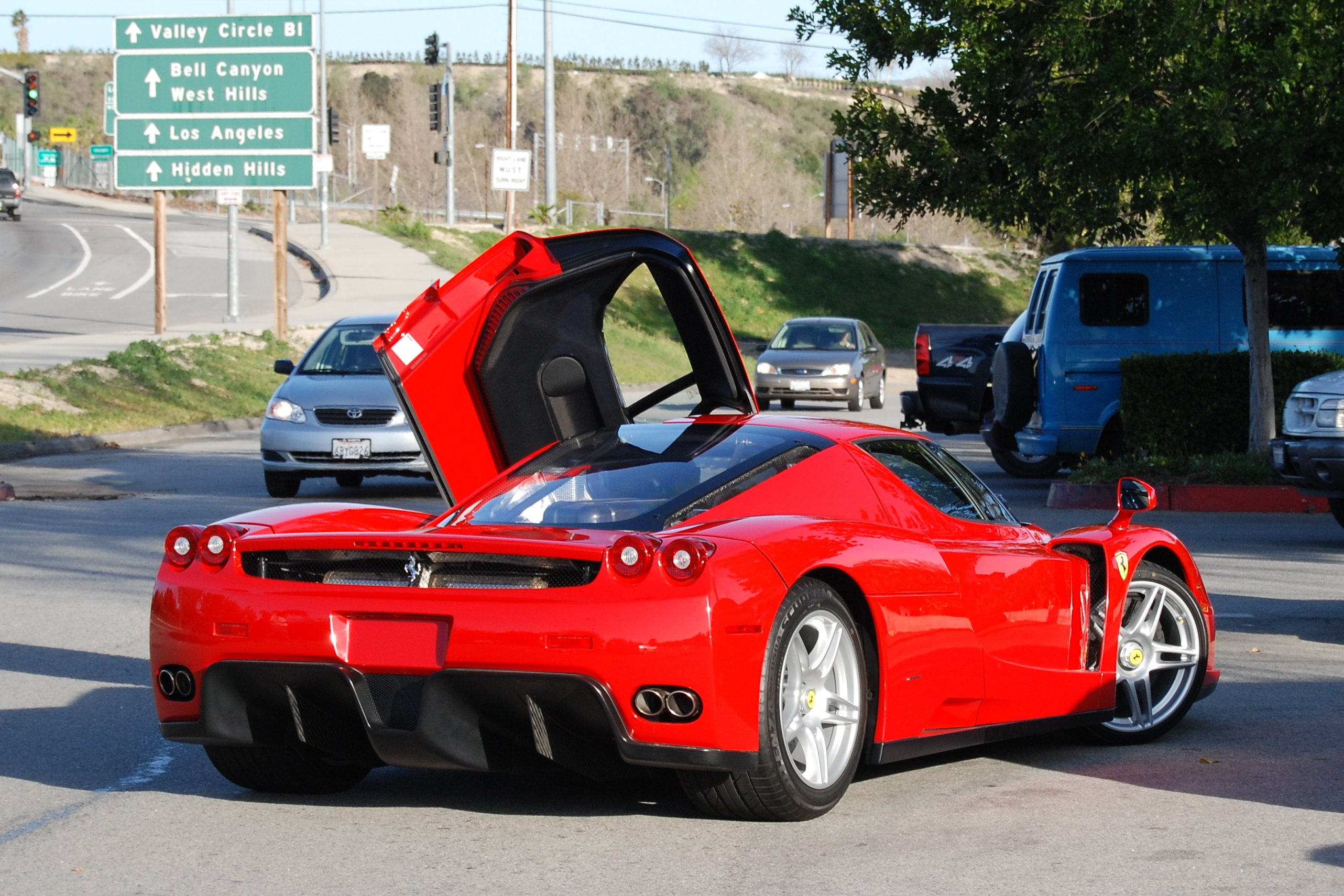 ferrari, Enzo, Supercars, Cars, Italia, Red, Rouge Wallpaper