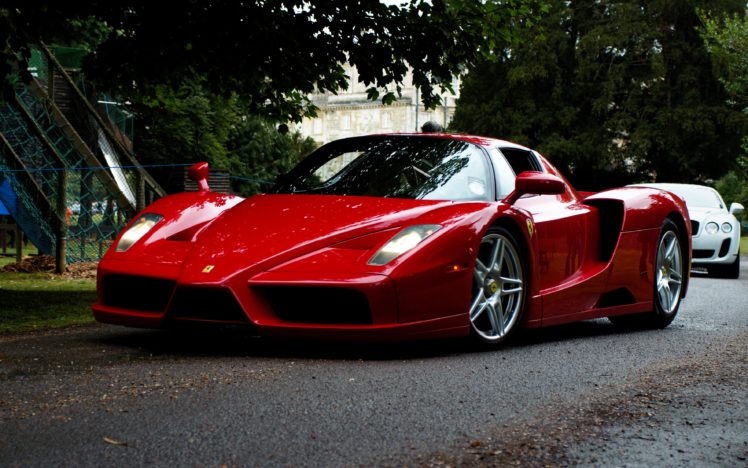 ferrari, Enzo, Supercars, Cars, Italia, Red, Rouge Wallpapers HD ...