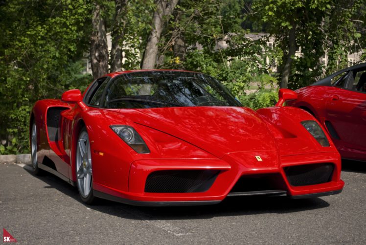 ferrari, Enzo, Supercars, Cars, Italia, Red, Rouge HD Wallpaper Desktop Background