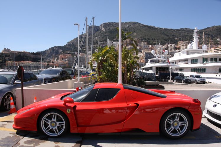 ferrari, Enzo, Supercars, Cars, Italia, Red, Rouge HD Wallpaper Desktop Background