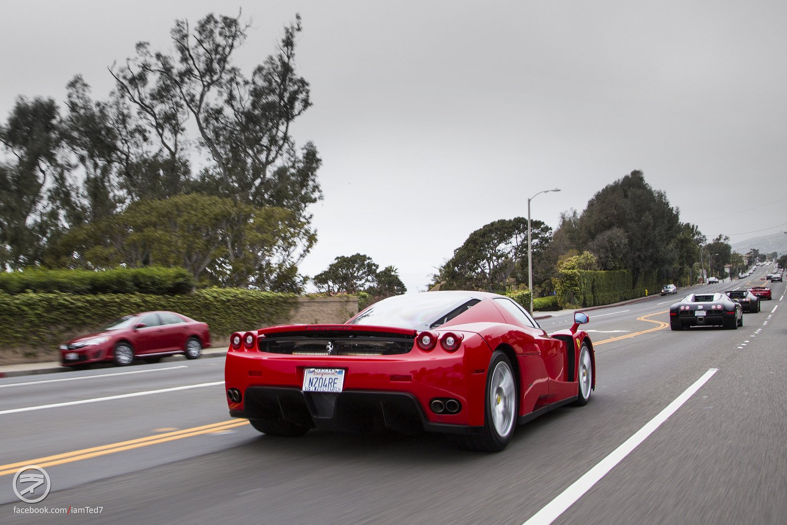 ferrari, Enzo, Supercars, Cars, Italia, Red, Rouge Wallpaper