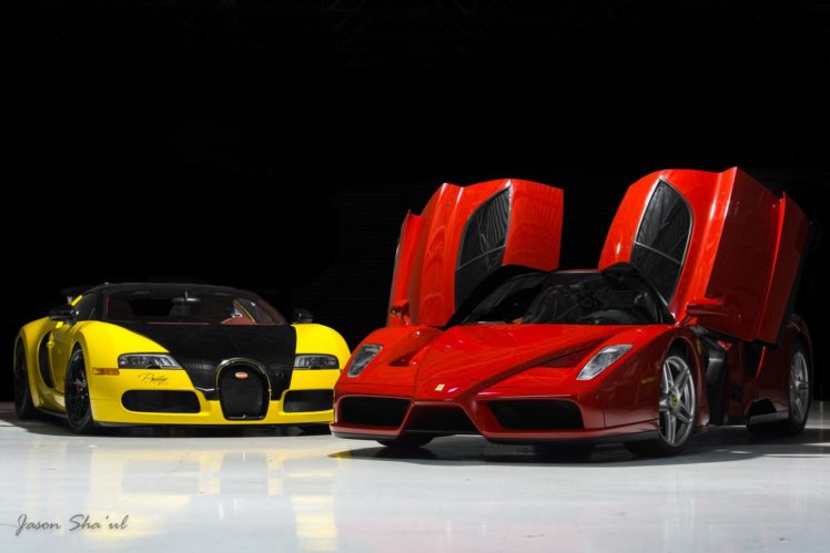 ferrari, Enzo, Supercars, Cars, Italia, Red, Rouge HD Wallpaper Desktop Background