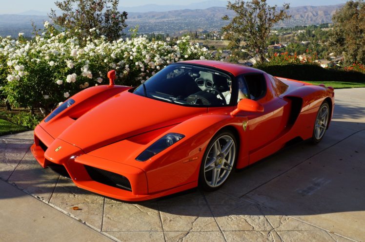 ferrari, Enzo, Supercars, Cars, Italia, Red, Rouge HD Wallpaper Desktop Background