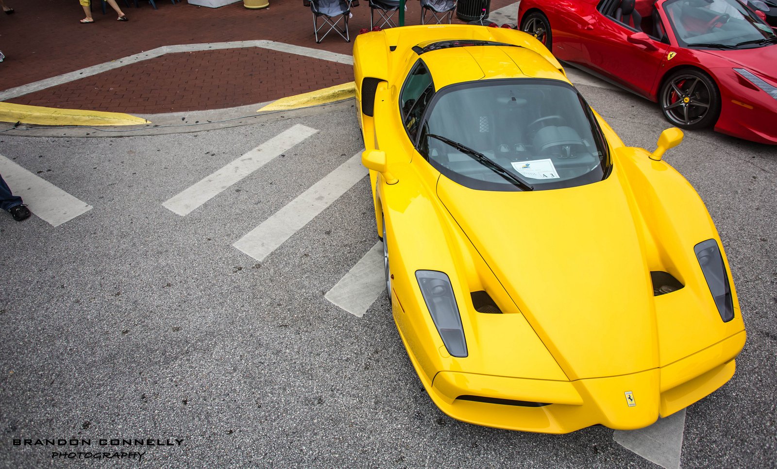 ferrari, Enzo, Supercars, Cars, Italia, Jaune, Yellow Wallpaper